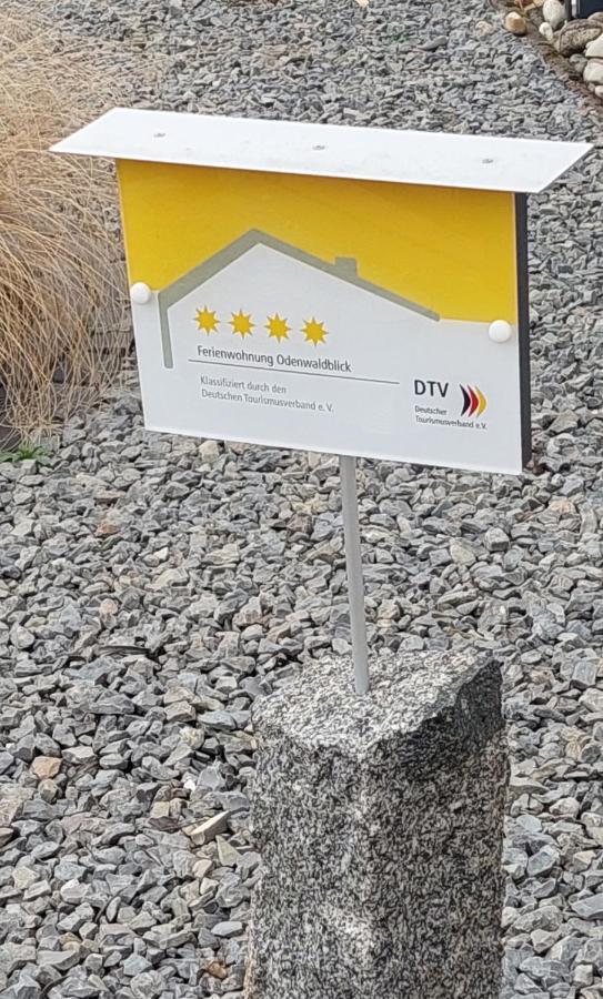 Ferienwohnung Odenwaldblick Momlingen Eksteriør bilde